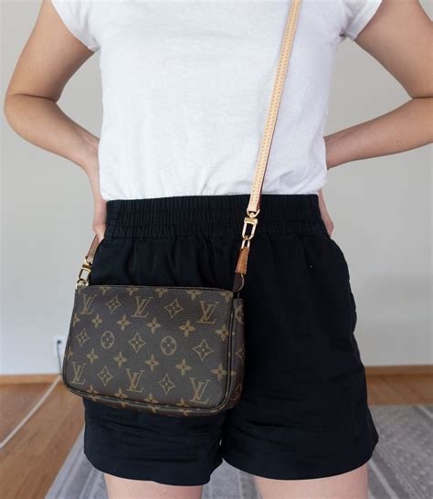 louis vuitton mini pochette crossbody strap|Louis Vuitton cross body strap.